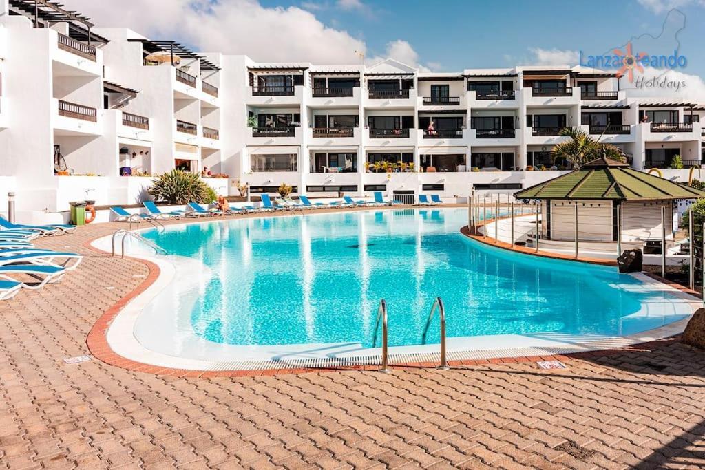Casa Patty, Piscinas Climatizadas, Primera Linea Costa Teguise Exterior foto